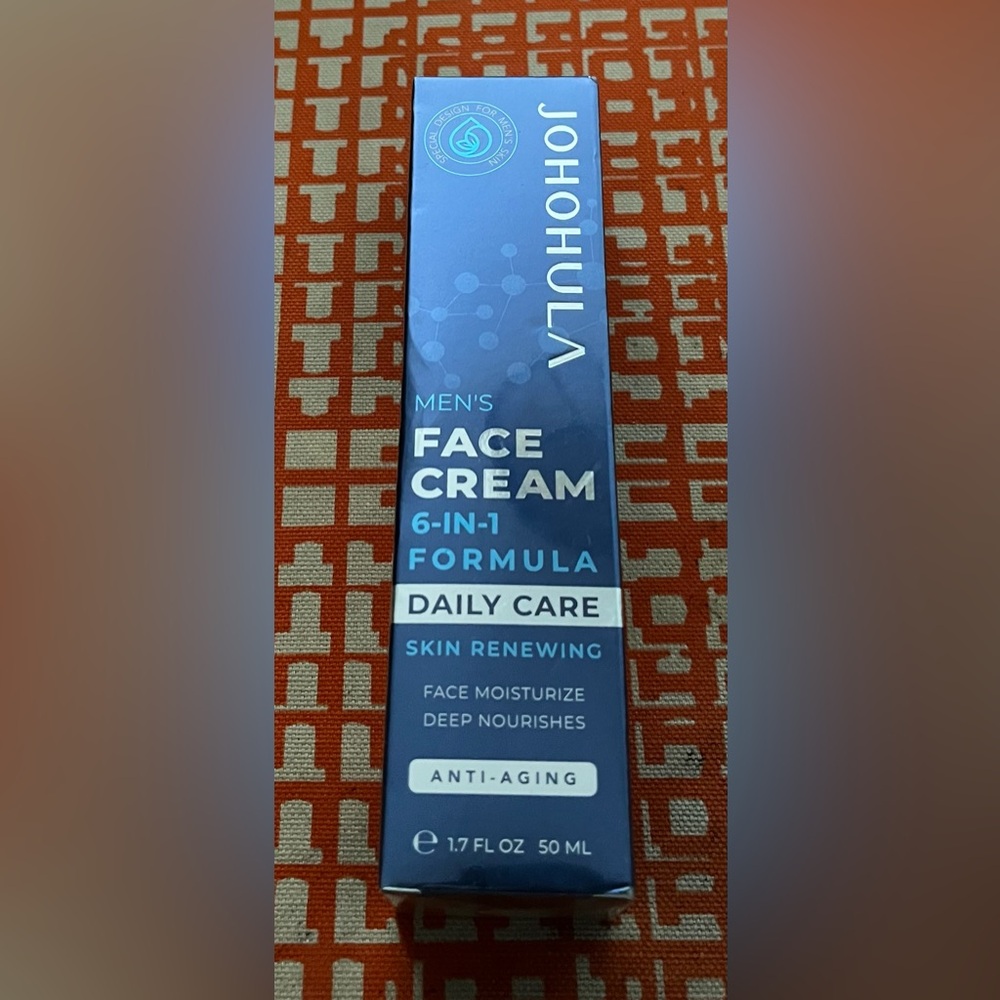 Men's Face Cream - Blue 6-in-1 Formula